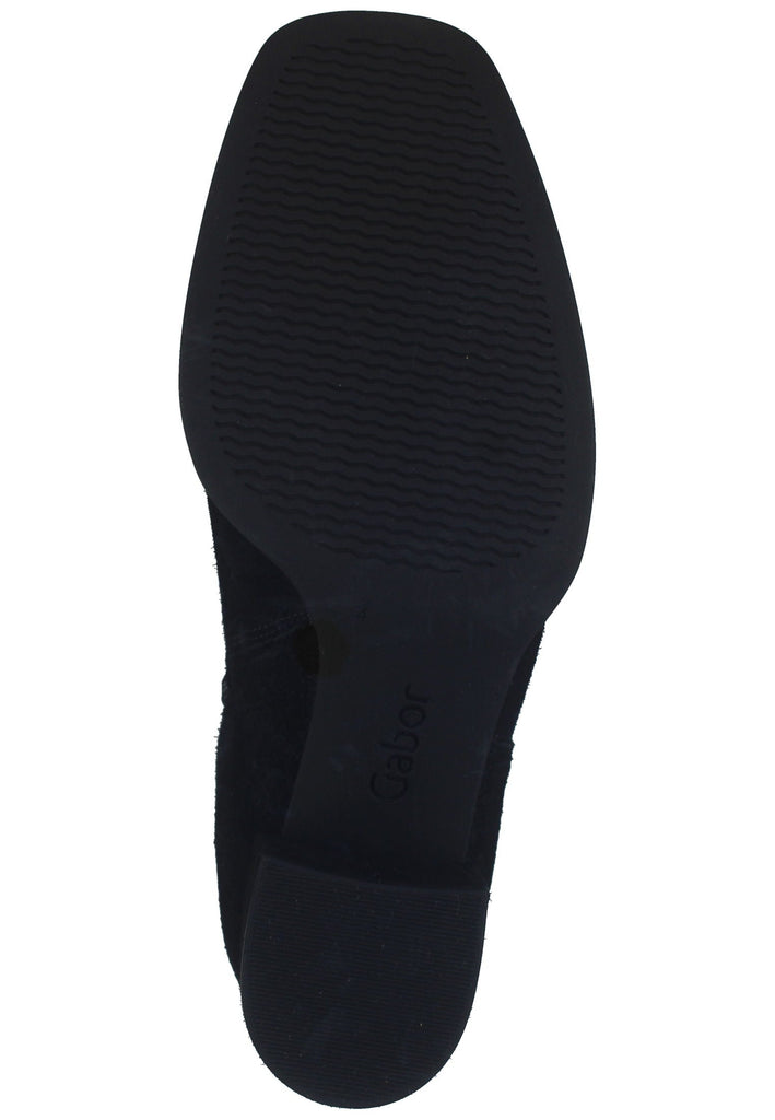 Gabor Stiefel Veloursleder Schwarz