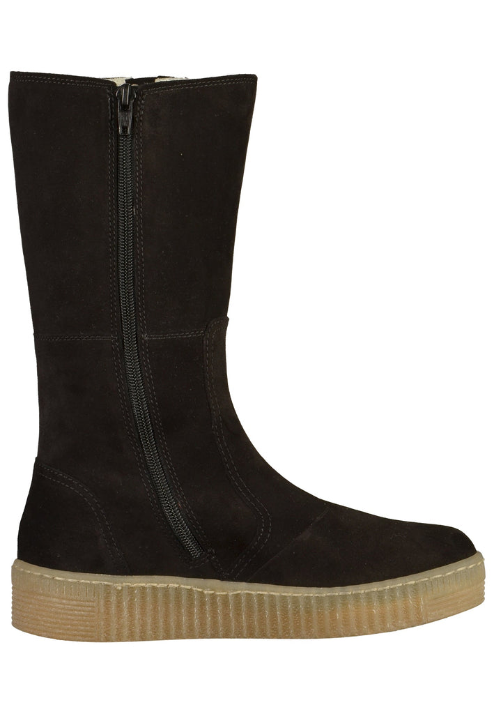 Gabor Stiefel Veloursleder Schwarz