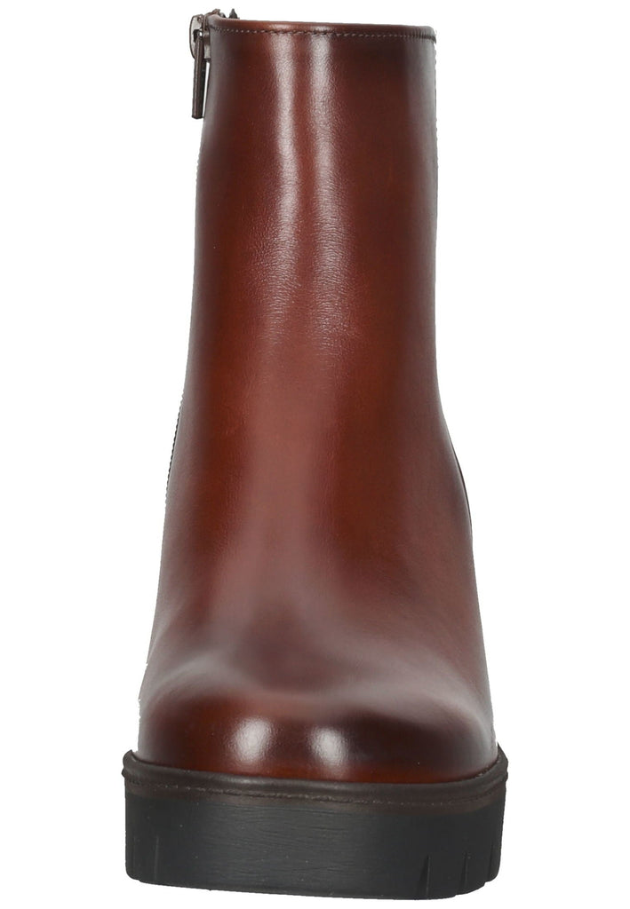 Gabor Stiefelette Glattleder Dunkelbraun