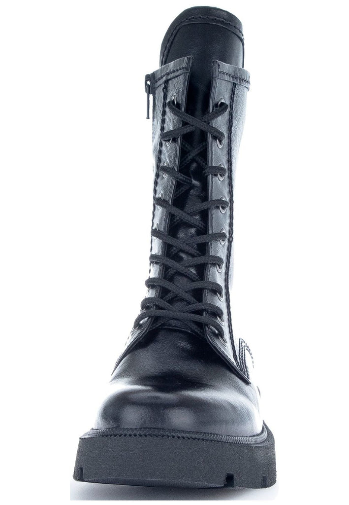 Gabor Stiefelette Glattleder Schwarz