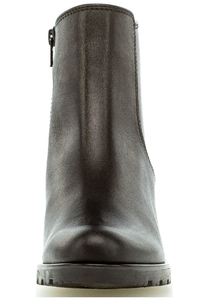 Gabor Stiefelette Glattleder Schwarz