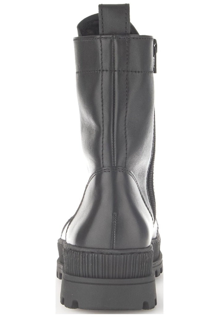 Gabor Stiefelette Glattleder Schwarz