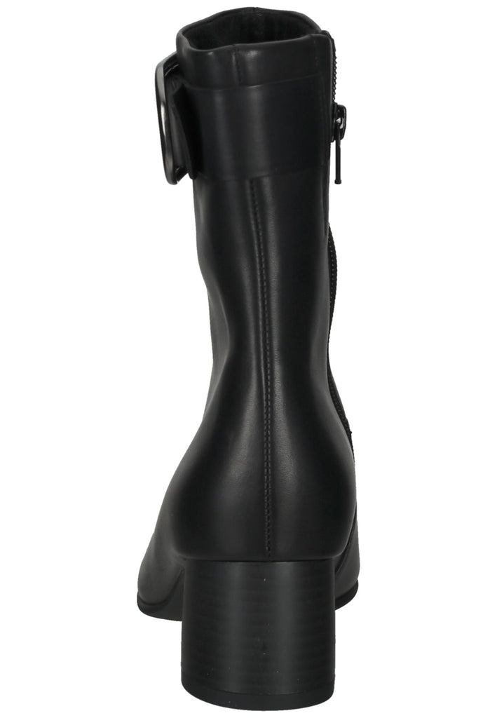 Gabor Stiefelette Glattleder Schwarz