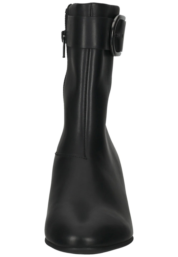 Gabor Stiefelette Glattleder Schwarz
