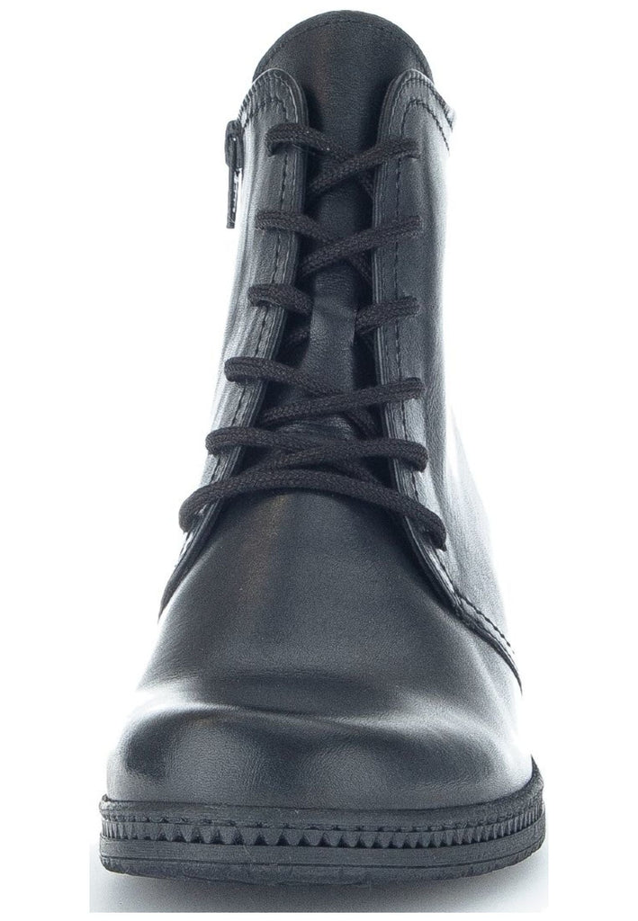 Gabor Stiefelette Glattleder Schwarz