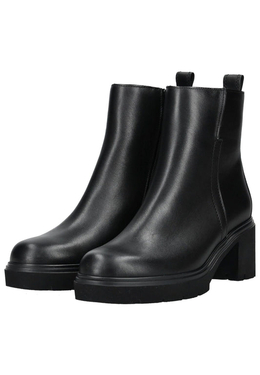 Gabor Stiefelette Glattleder Schwarz