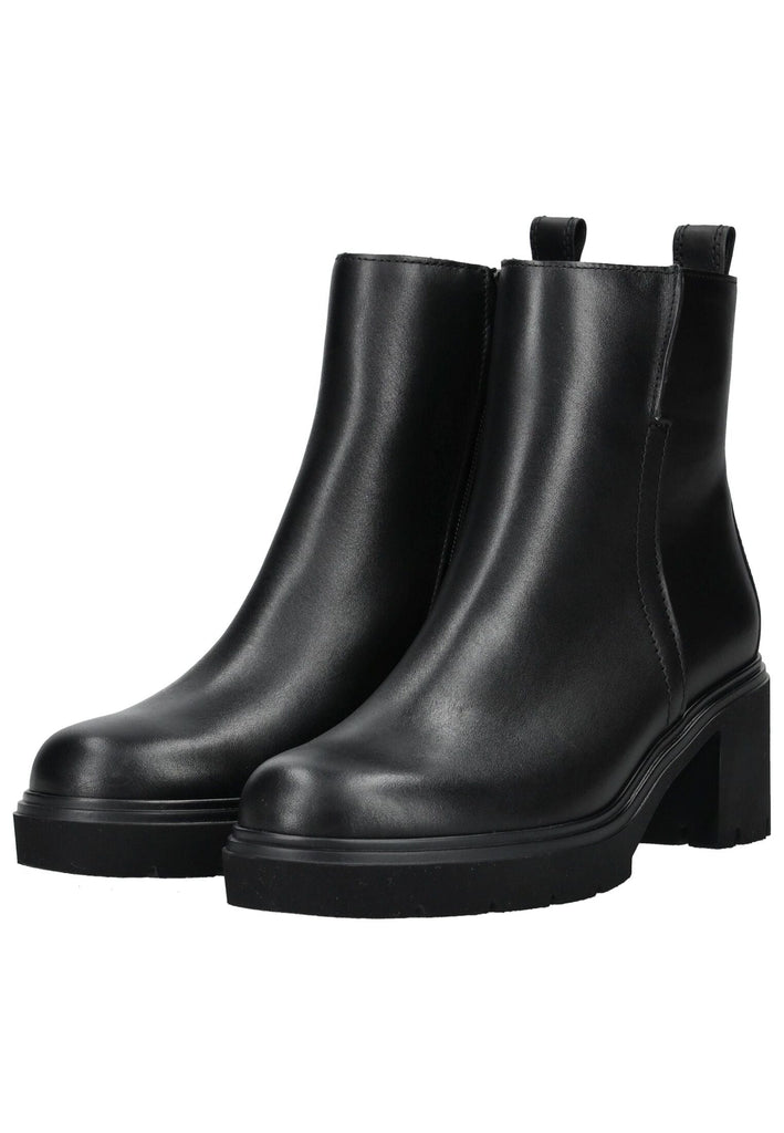 Gabor Stiefelette Glattleder Schwarz