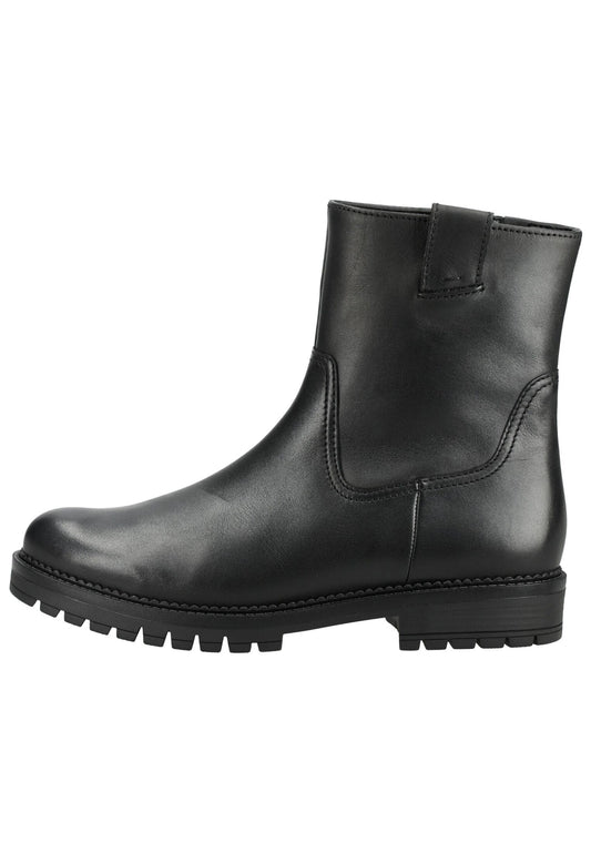 Gabor Stiefelette Glattleder Schwarz