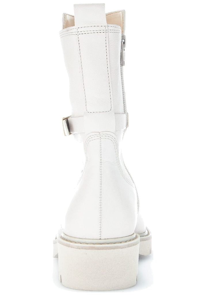 Gabor Stiefelette Glattleder Weiß