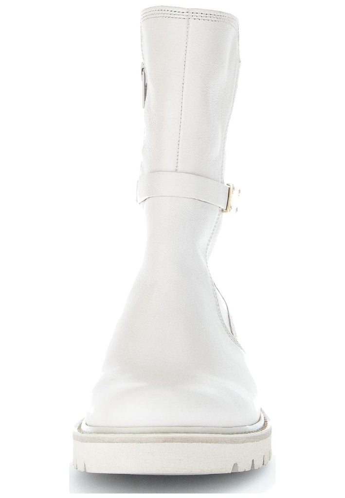 Gabor Stiefelette Glattleder Weiß