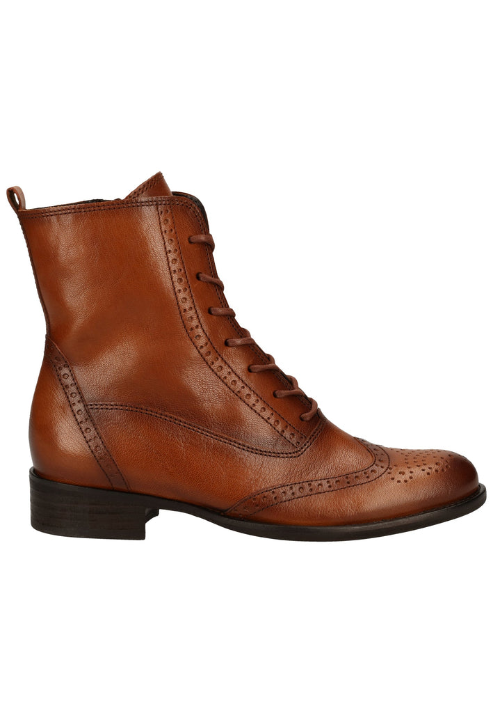 Gabor Stiefelette Glattleder Whisky