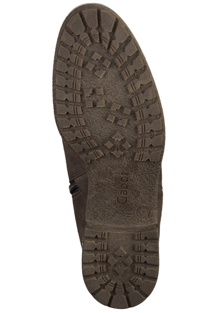 Gabor Stiefelette Leder Anthracite