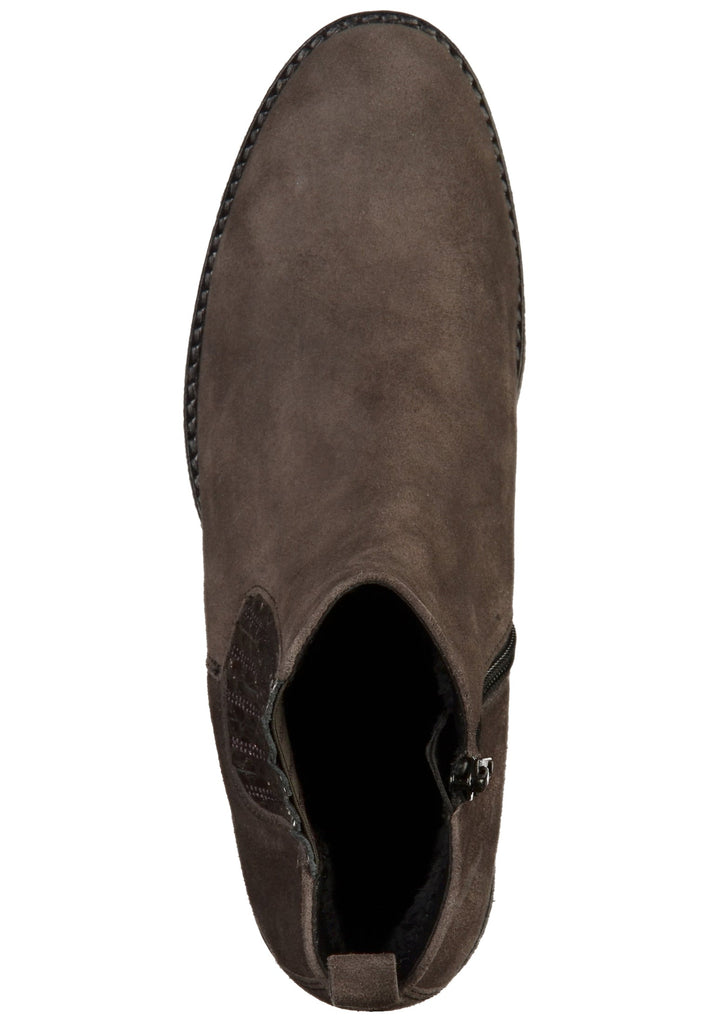 Gabor Stiefelette Leder Anthracite