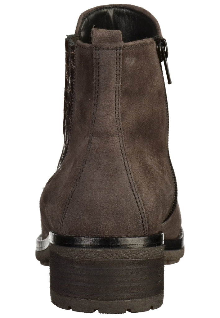 Gabor Stiefelette Leder Anthracite