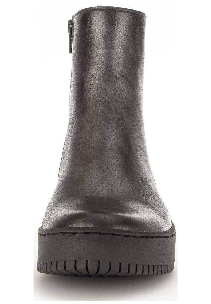 Gabor Stiefelette Leder Antracite