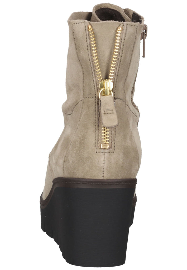 Gabor Stiefelette Leder Beige