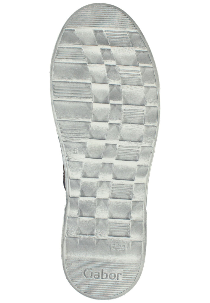 Gabor Stiefelette Leder Braun/Silber