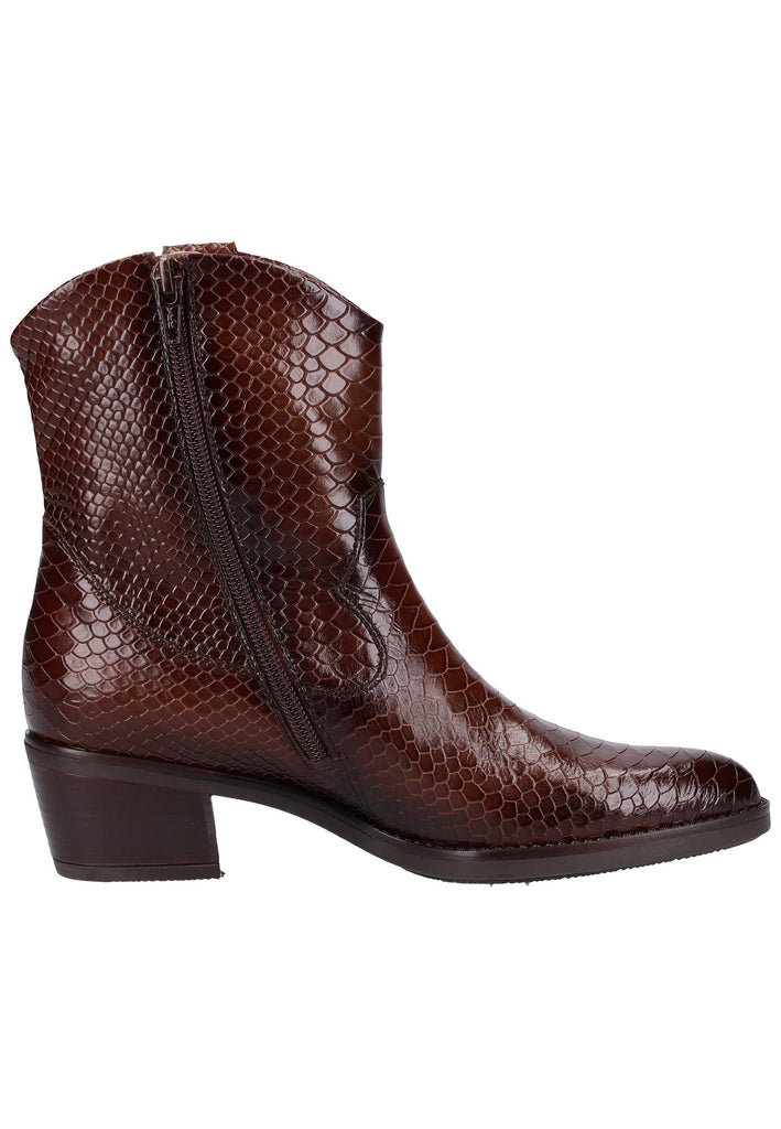 Gabor Stiefelette Leder Dunkelbraun