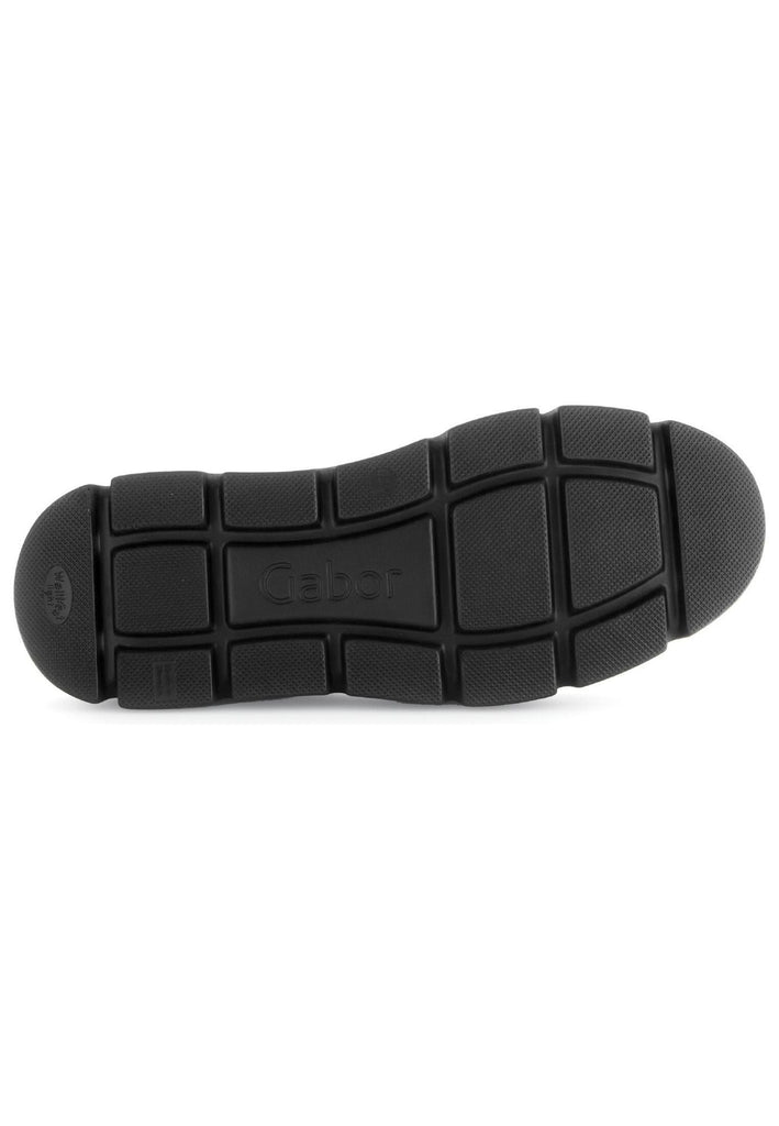 Gabor Stiefelette Leder Grau/Silber