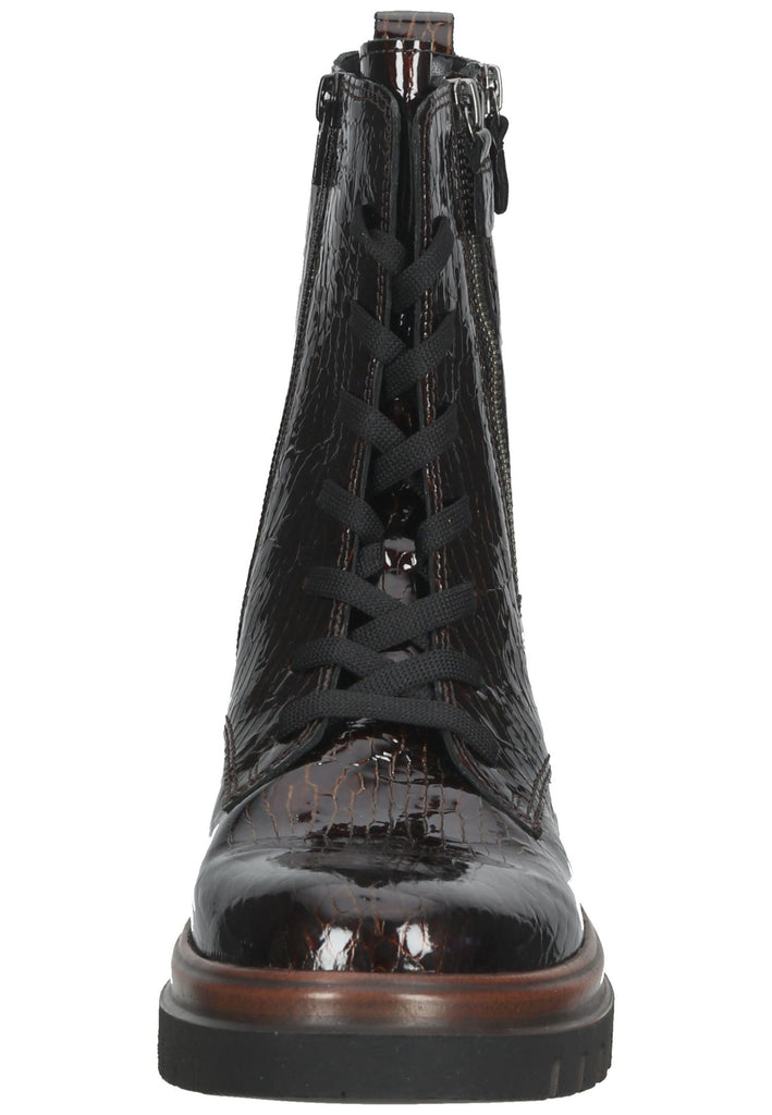 Gabor Stiefelette Leder Kastanie