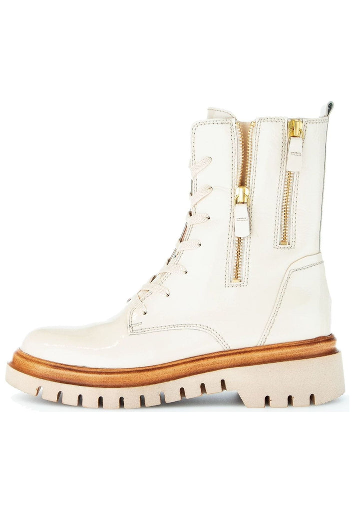 Gabor Stiefelette Leder Latte