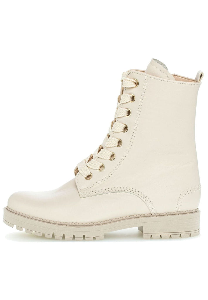 Gabor Stiefelette Leder Latte