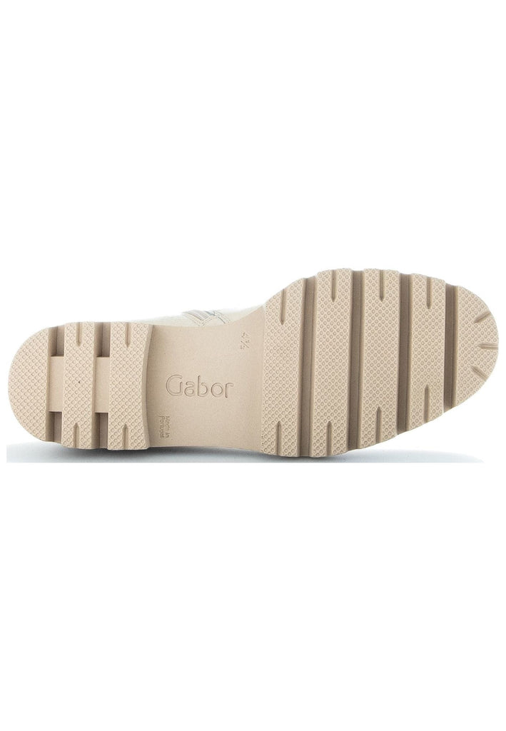 Gabor Stiefelette Leder Latte