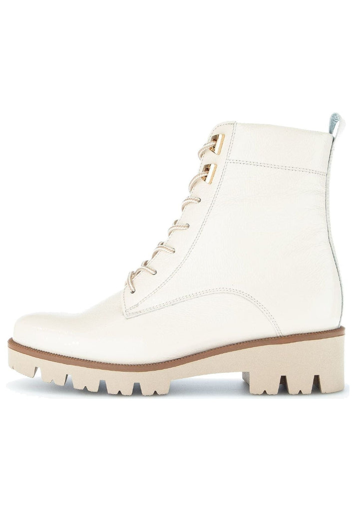 Gabor Stiefelette Leder Latte