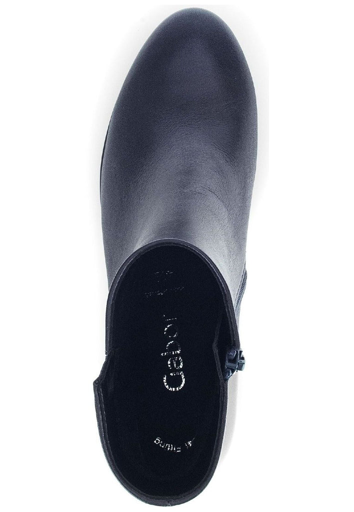 Gabor Stiefelette Leder Nachtblau