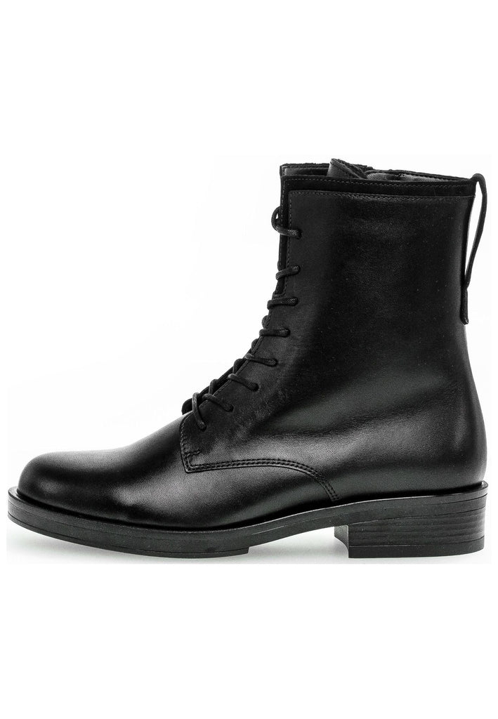 Gabor Stiefelette Leder Schwarz