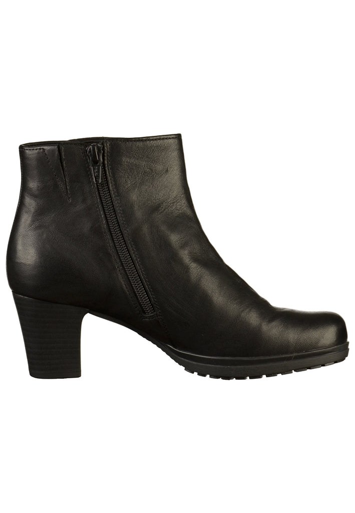Gabor Stiefelette Leder Schwarz