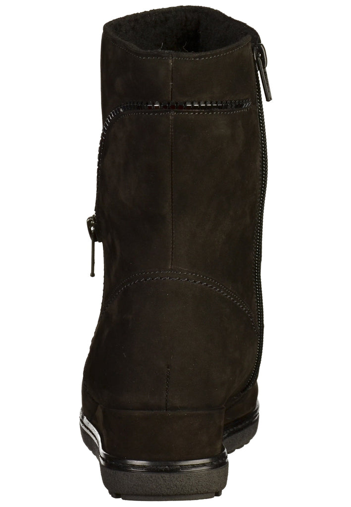 Gabor Stiefelette Leder Schwarz