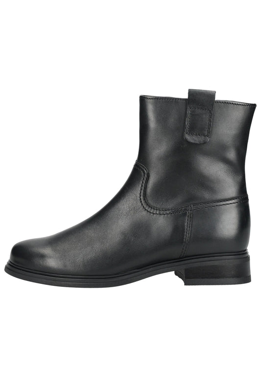 Gabor Stiefelette Leder Schwarz