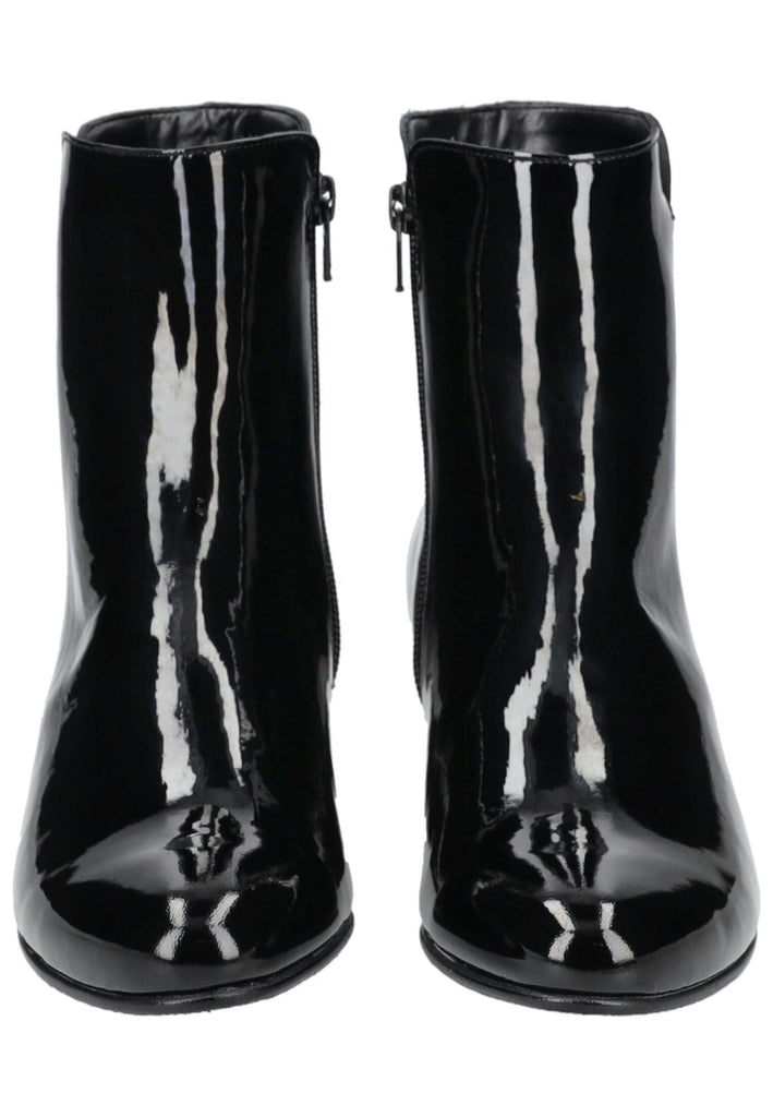 Gabor Stiefelette Leder Schwarz Lack