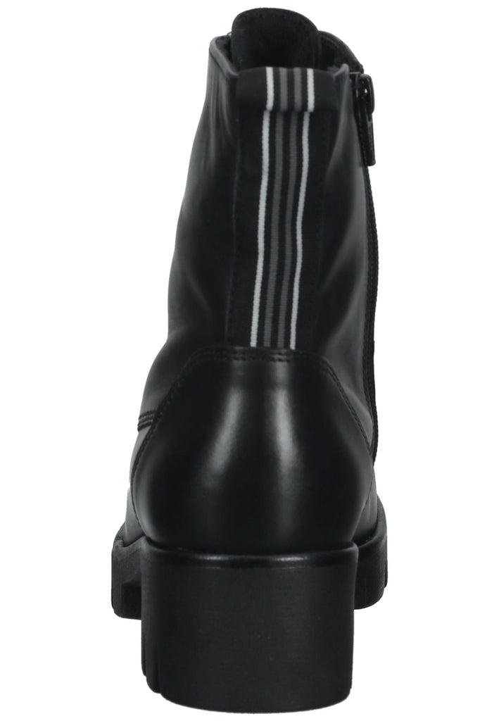 Gabor Stiefelette Leder Schwarz Warmfutter
