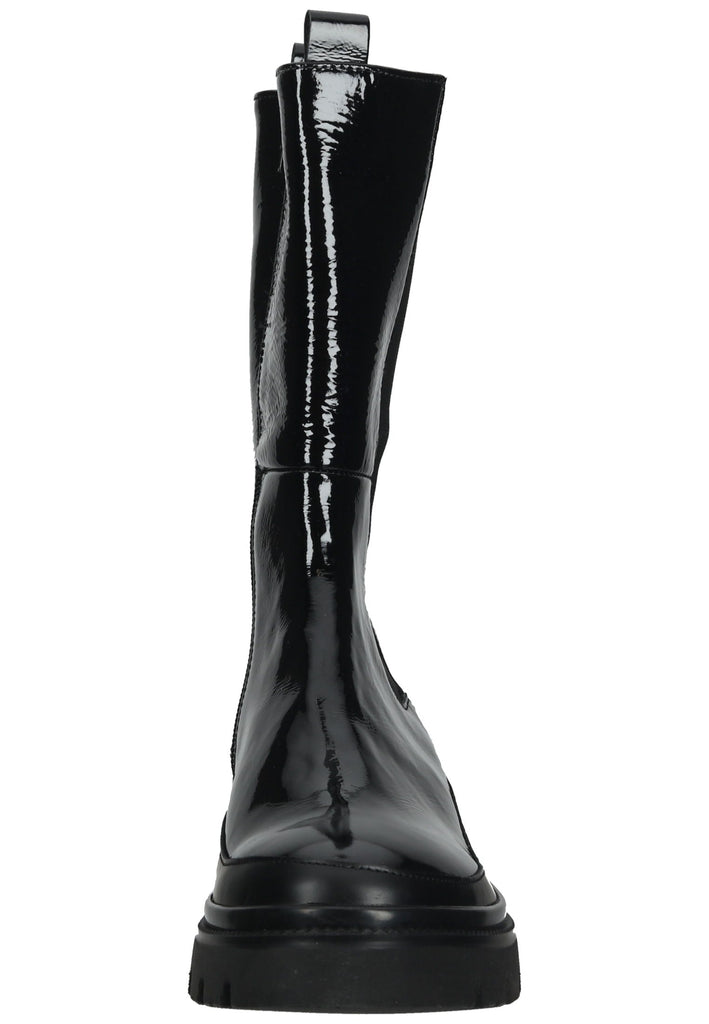 Gabor Stiefelette Leder Schwarz Warmfutter