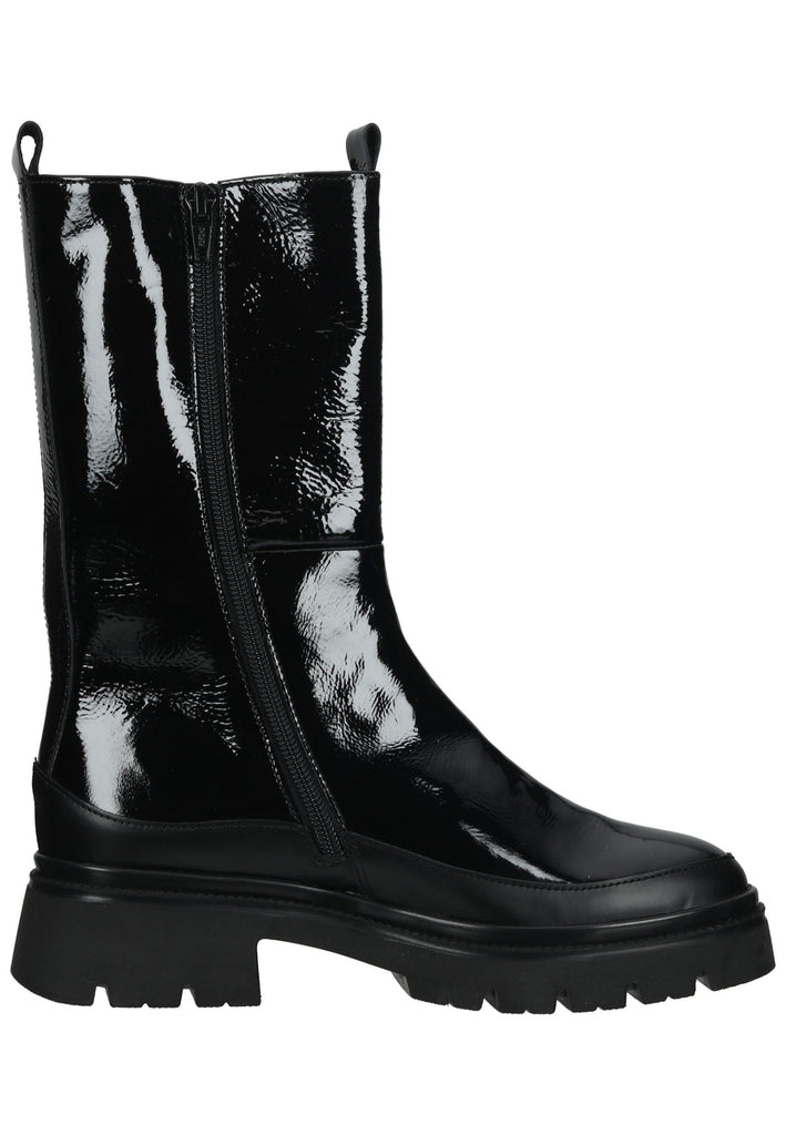 Gabor Stiefelette Leder Schwarz Warmfutter