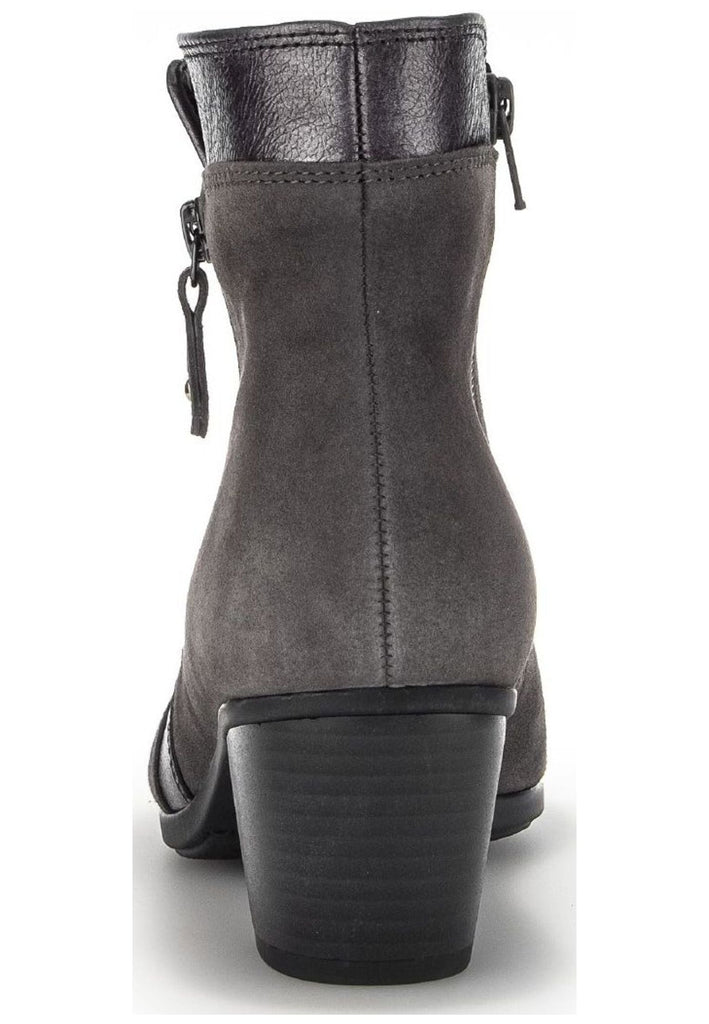 Gabor Stiefelette Leder/Textil Anthrazit