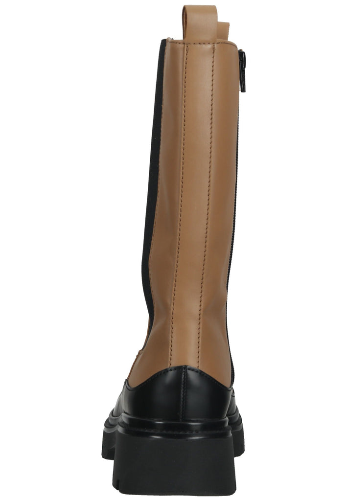 Gabor Stiefelette Leder/Textil Braun/Schwarz Warmfutter