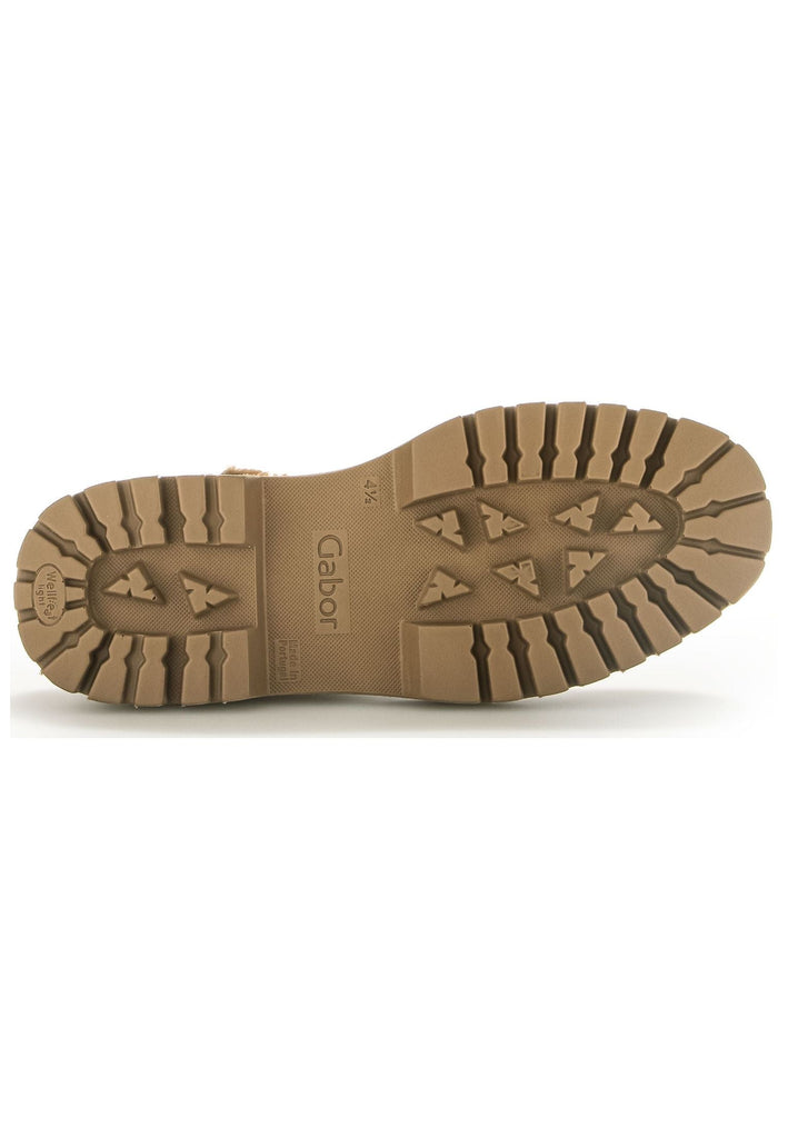 Gabor Stiefelette Leder/Textil Caramel