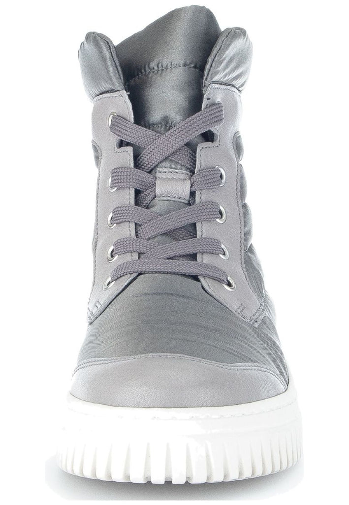 Gabor Stiefelette Leder/Textil Grau