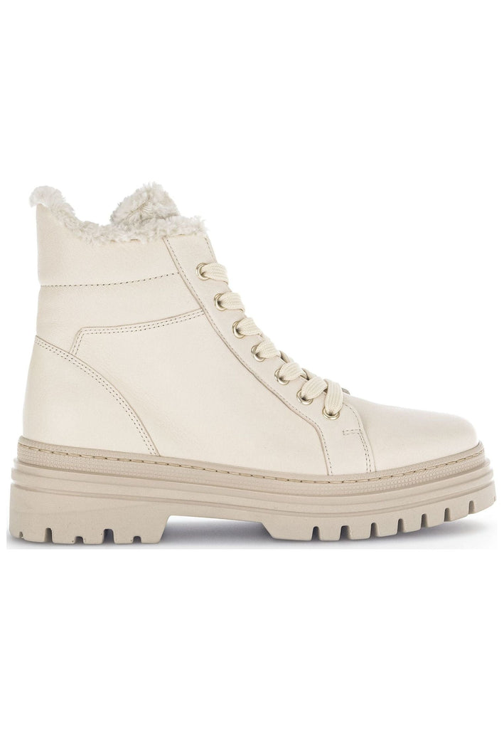 Gabor Stiefelette Leder/Textil Hellbeige