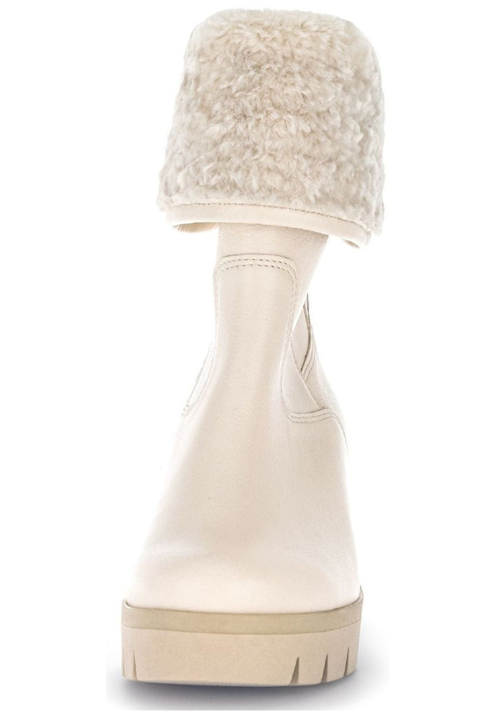 Gabor Stiefelette Leder/Textil Hellbeige