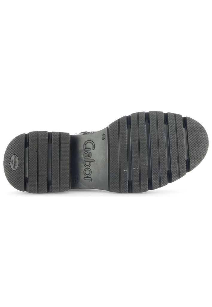 Gabor Stiefelette Leder/Textil Kastanie Warmfutter