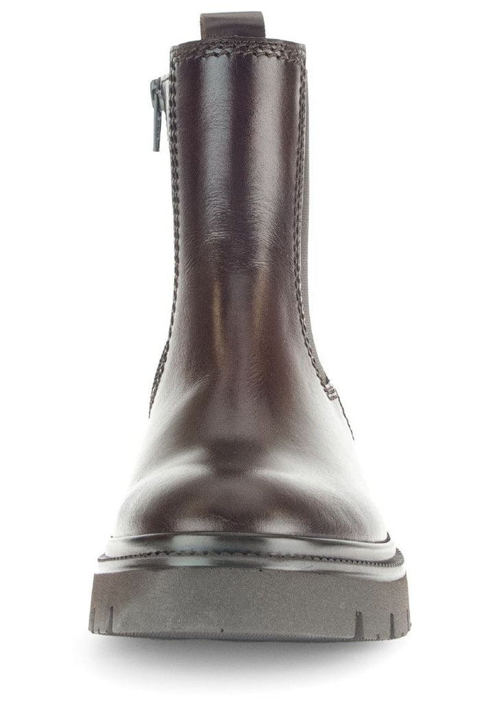 Gabor Stiefelette Leder/Textil Kastanie Warmfutter