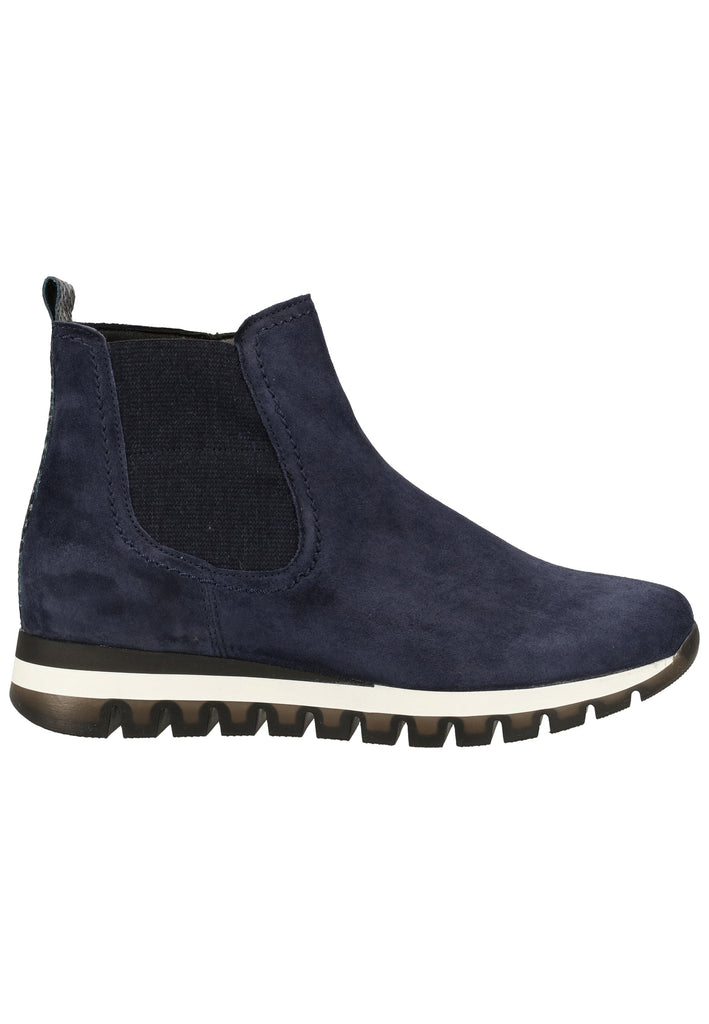 Gabor Stiefelette Leder/Textil Marine