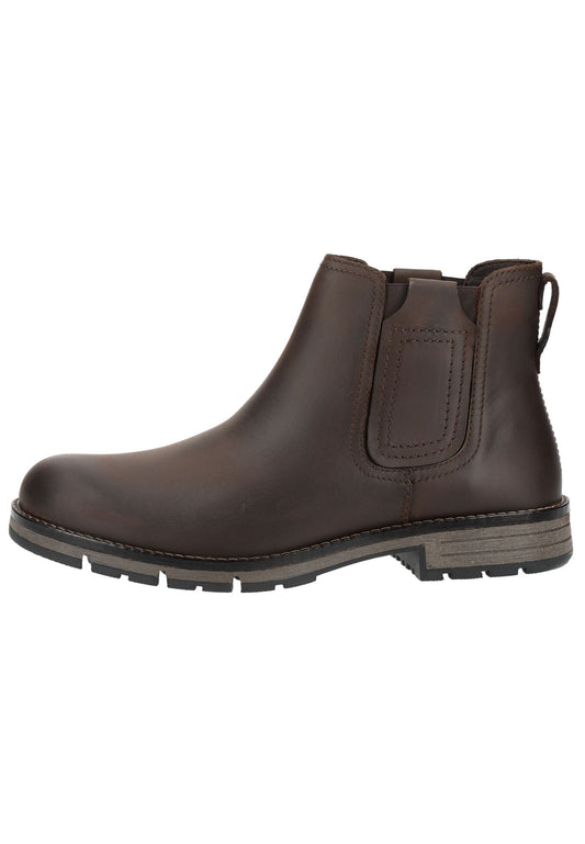 Gabor Stiefelette Leder/Textil Mocca