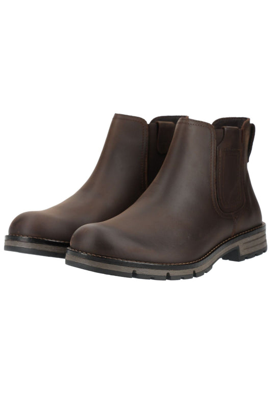 Gabor Stiefelette Leder/Textil Mocca