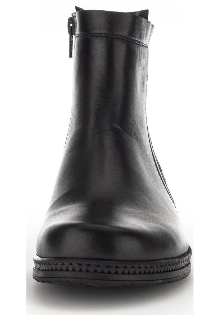 Gabor Stiefelette Leder/Textil Schwarz
