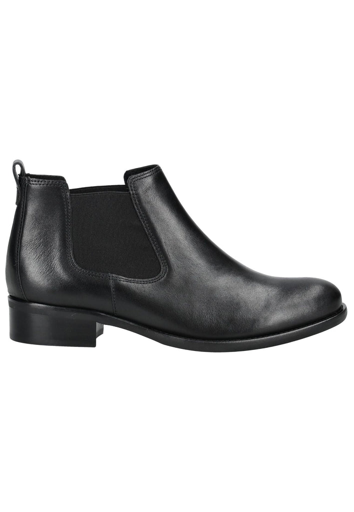 Gabor Stiefelette Leder/Textil Schwarz